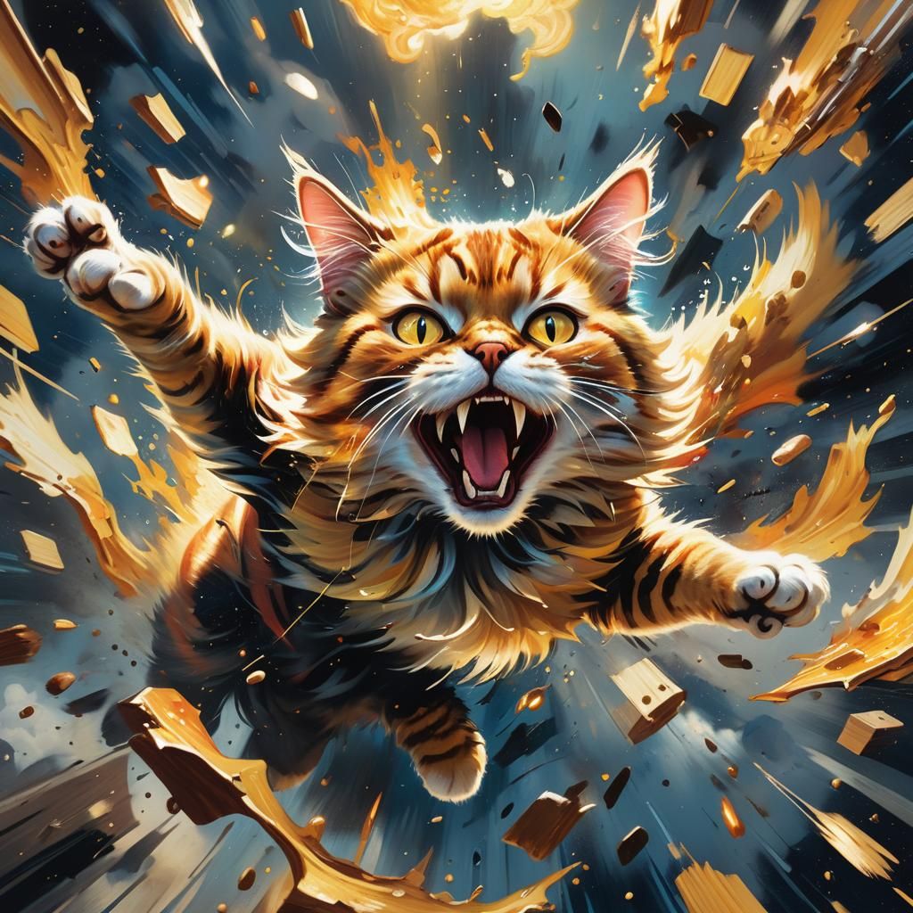 cat explosion