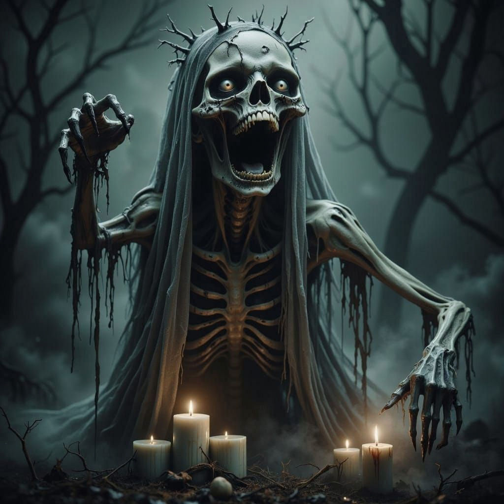 Decaying Reanimated Corps in Dark Goo Atmosphere