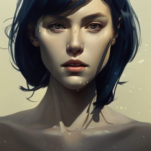 Libra Portrait in Hyperdetailed Digital Art