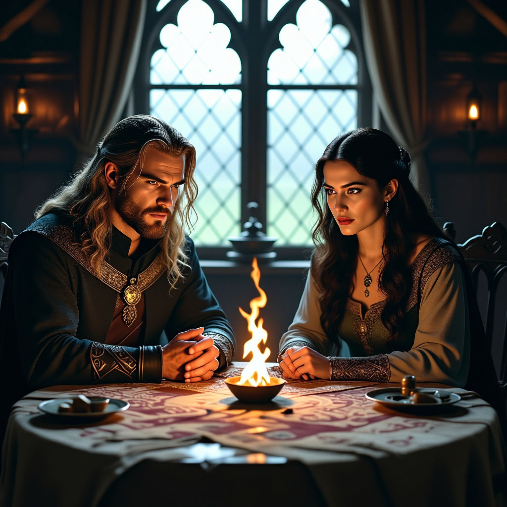 Merlin and Morgana: A Hyperrealistic Study