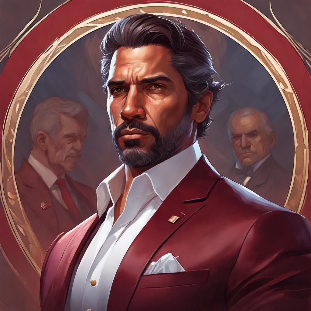 President of the United States Portrait by Rutkowski