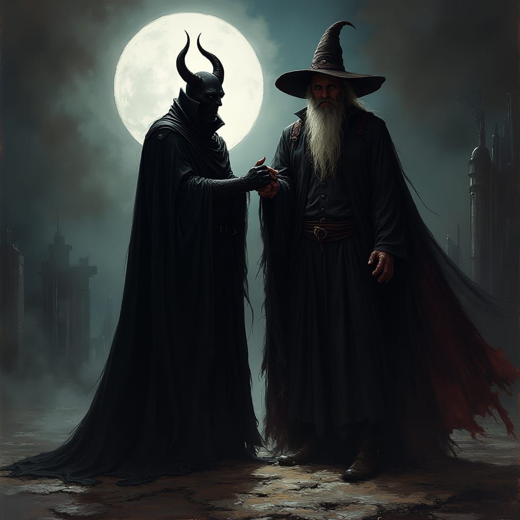 Devil and Wizard in Dramatic Fantasy Realism