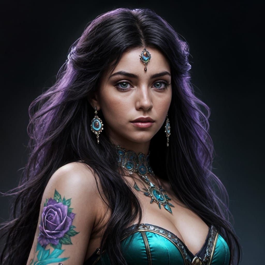 Heavy Metal Esmeralda, a Gypsy Princess of Hard Rock