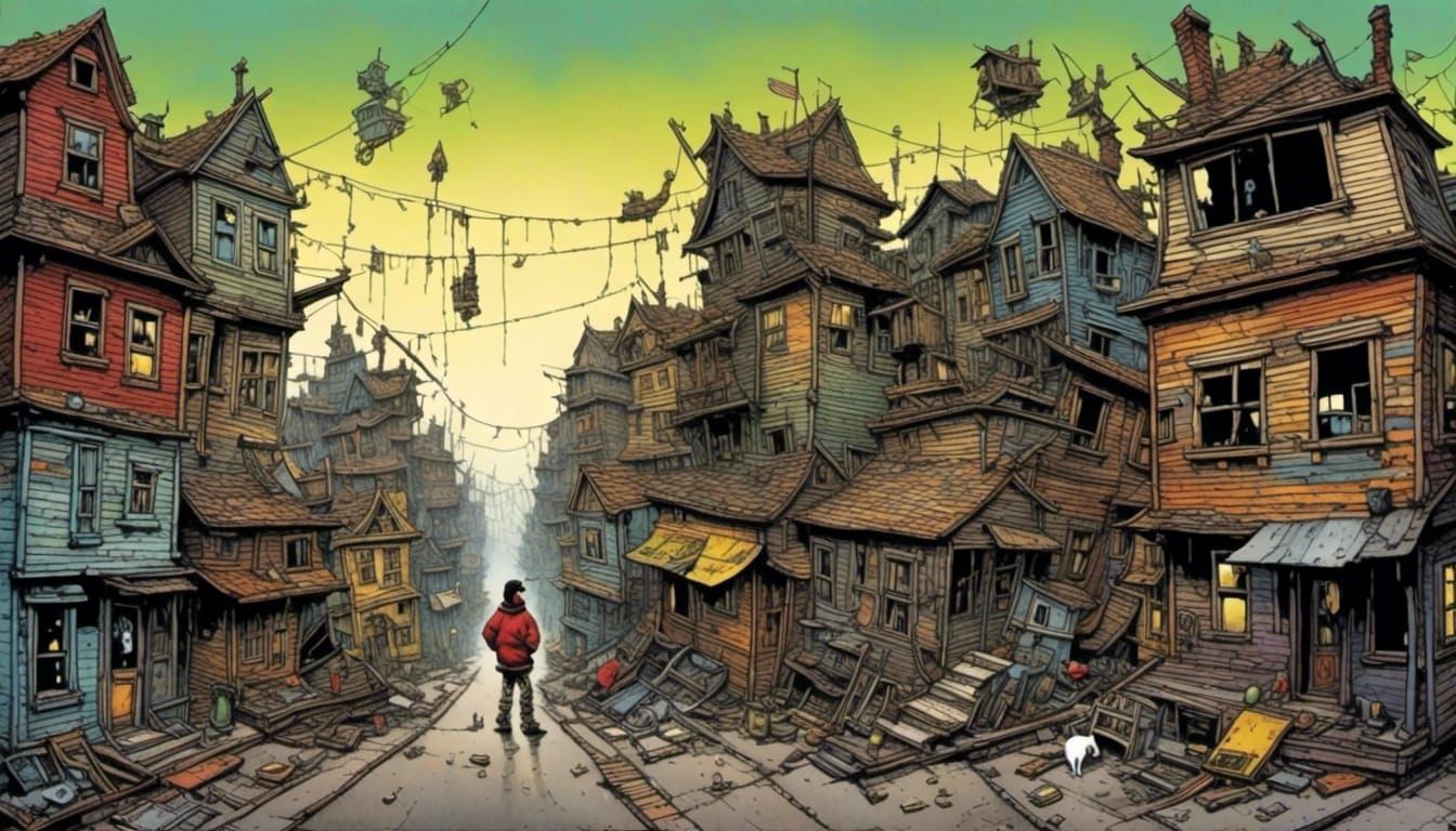 Ghost Town Slum Masterpiece of the 2000s