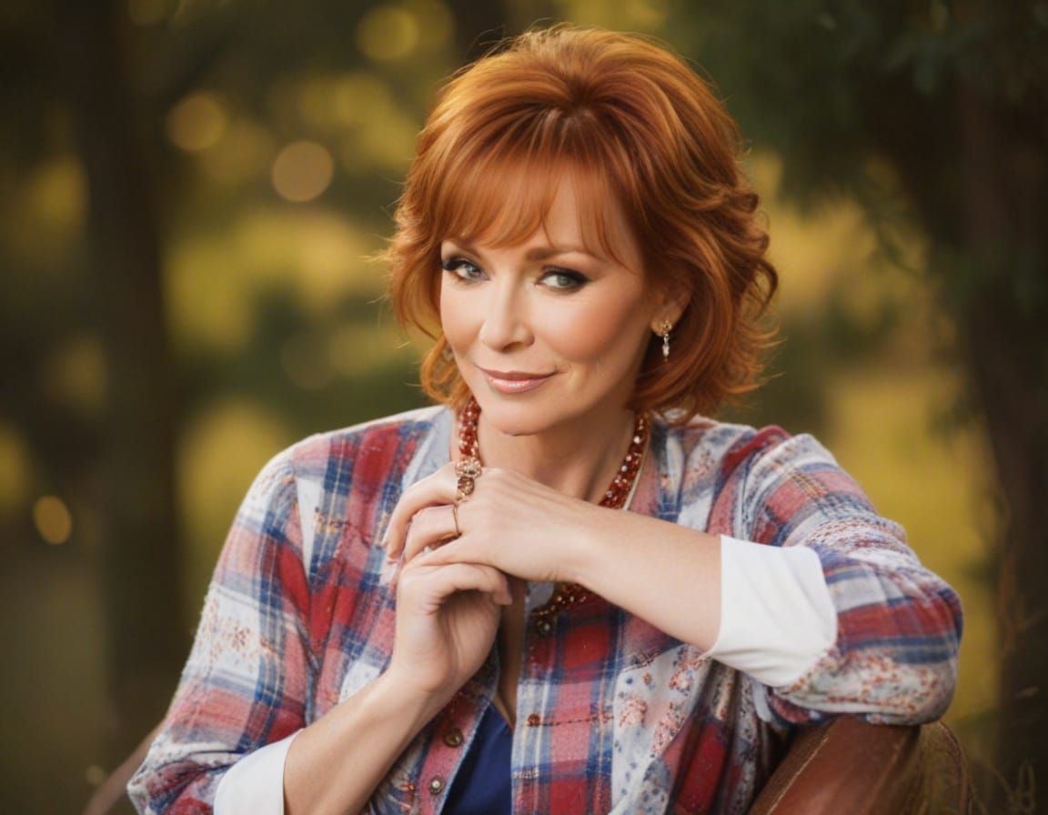 Reba McEntire in Elegant Country Chic Portraiture
