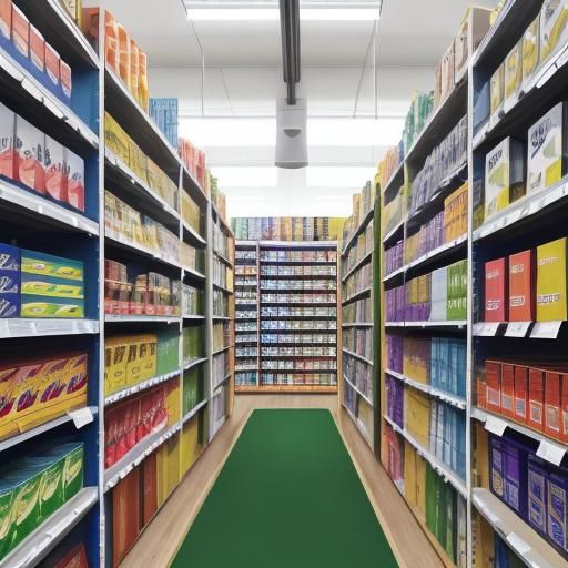 Modern Product Label Design for Retail