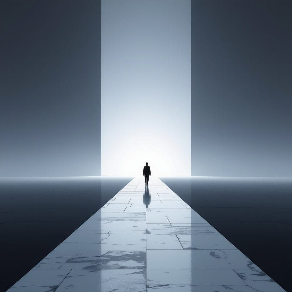 Abstract Composition of Absolute Emptiness in Minimalist Sty...