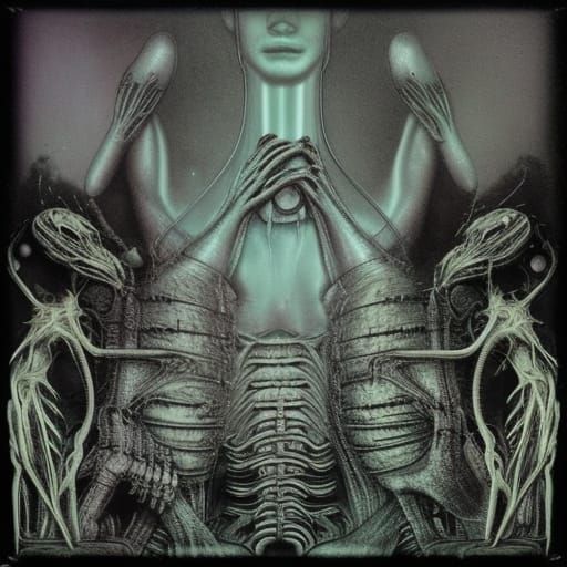 Misty Meadows: A Synthwave Fantasy by Giger
