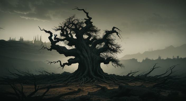 Gritty Post-Apocalyptic Tree of Strife