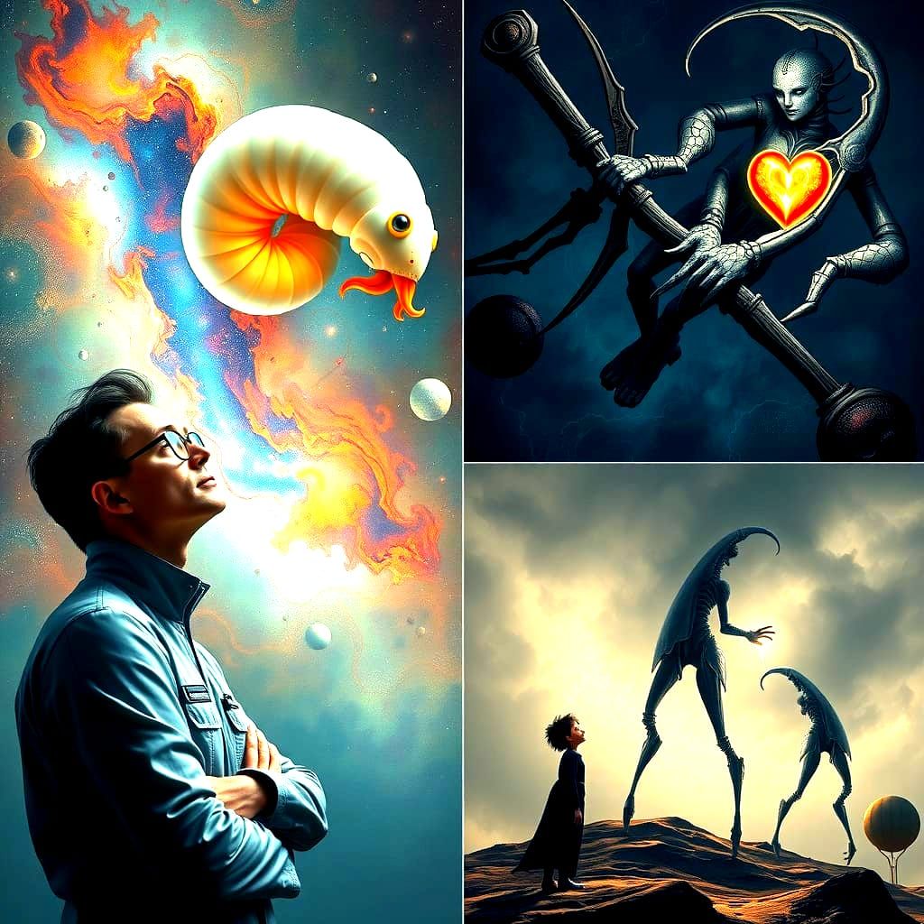 Surreal collage