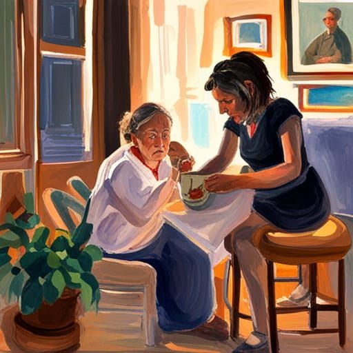 Epic Impressionist Painting: Love as a Disease