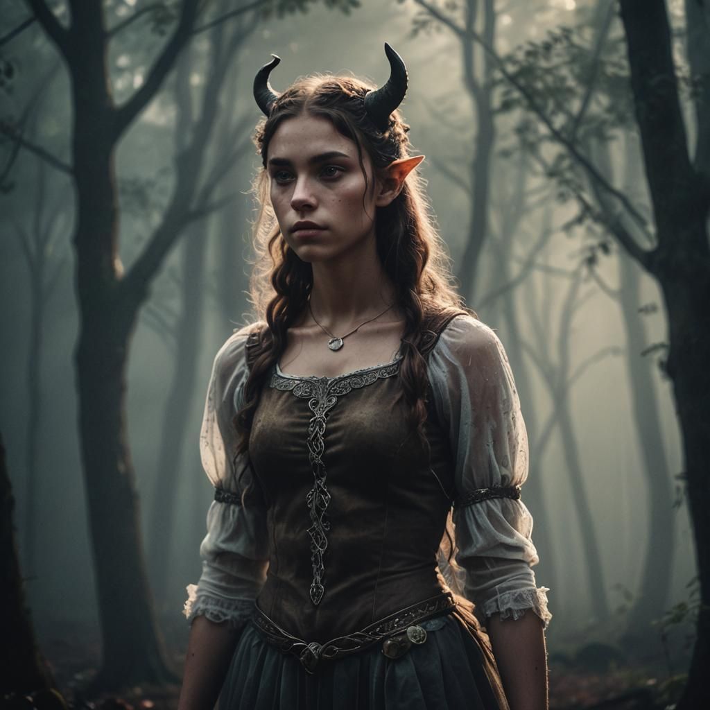 a teenage girl centaur