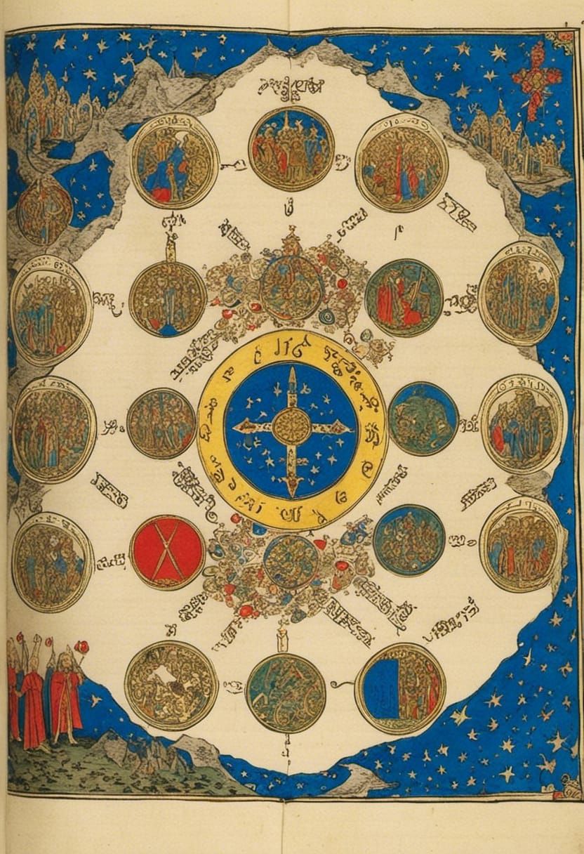 The Tree of Life, Kabbalah Illuminated in Vibrant Colors