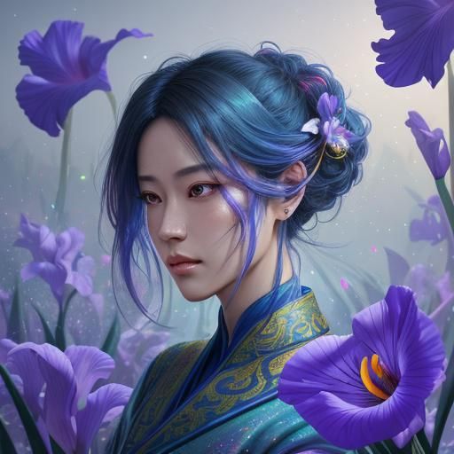 Galaxy Eye: Surreal Abstract Digital Art