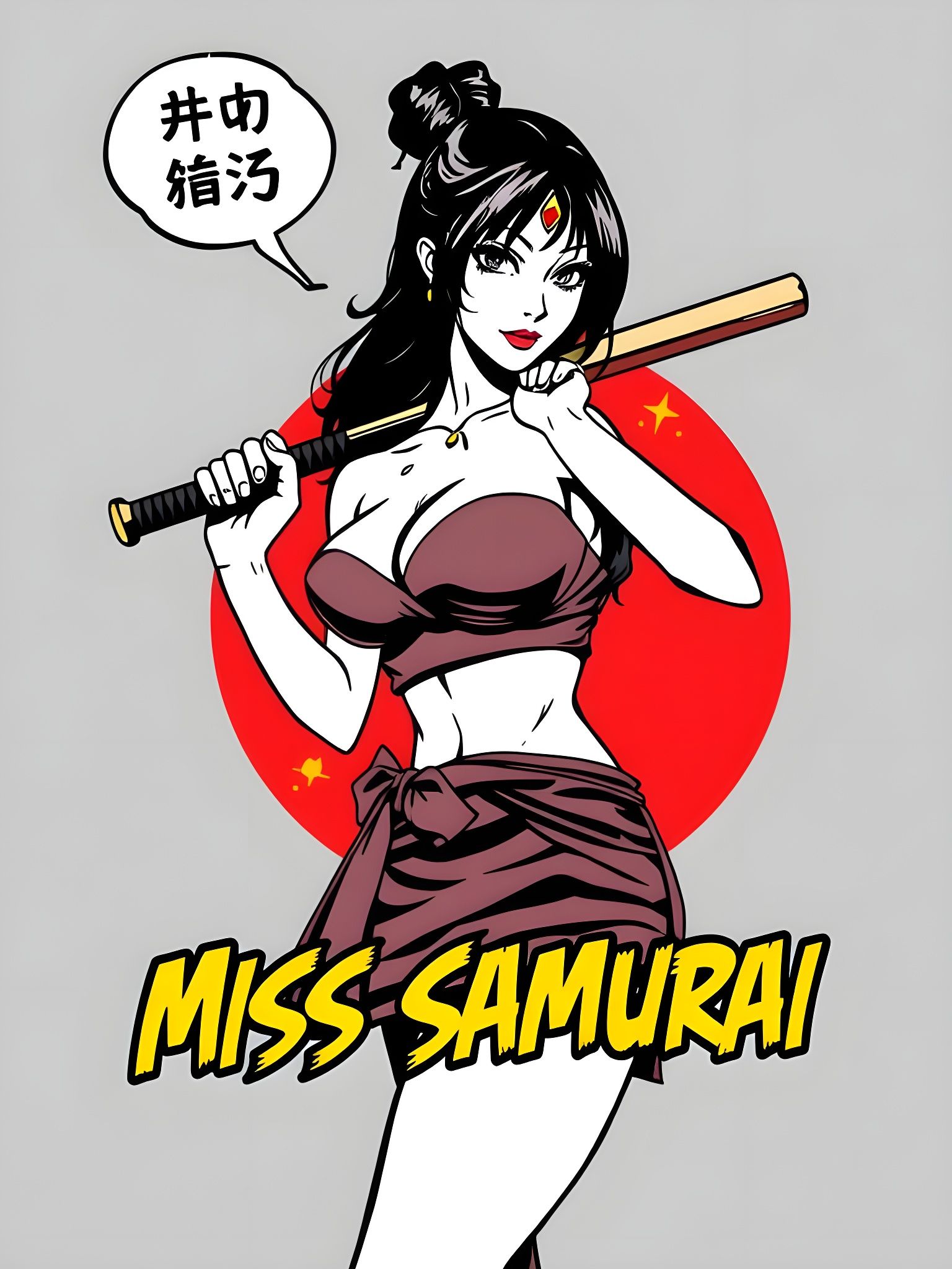 Miss Samurai: A Bold Comic Book Heroine