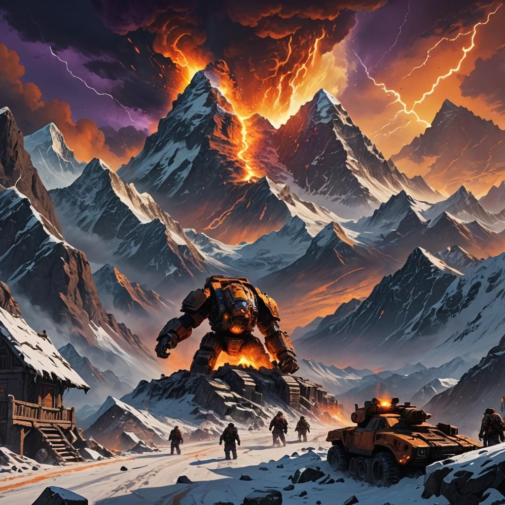 Gears of War Storm on Mount Everest