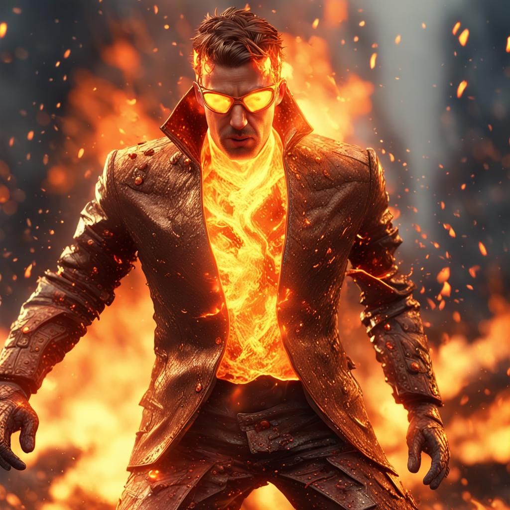 Burning Secret Agent in Blizzard: 3D Rendering