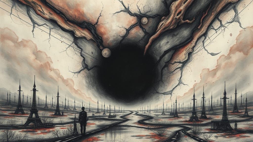 Dystopian Dreamscape: Surreal Search for Truth