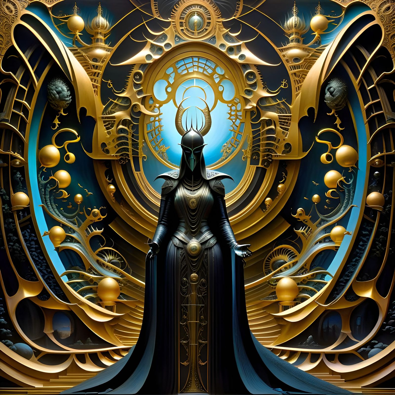 Lovecraftian Night-gaunts in Ordo Templi Structure