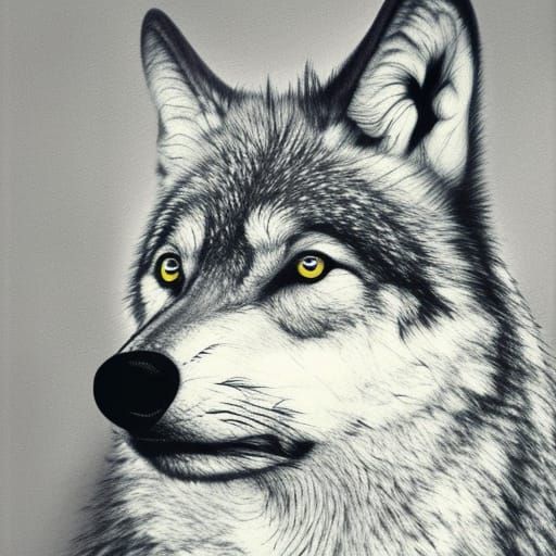Vigilant Guard Wolf AI Image