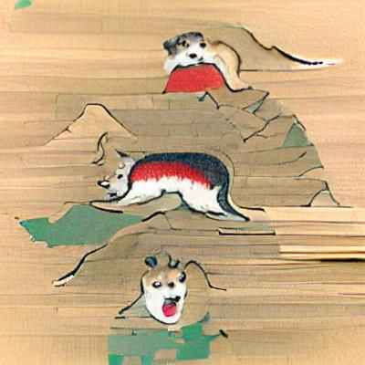 Eerie Hachishakusama AI Concept Art
