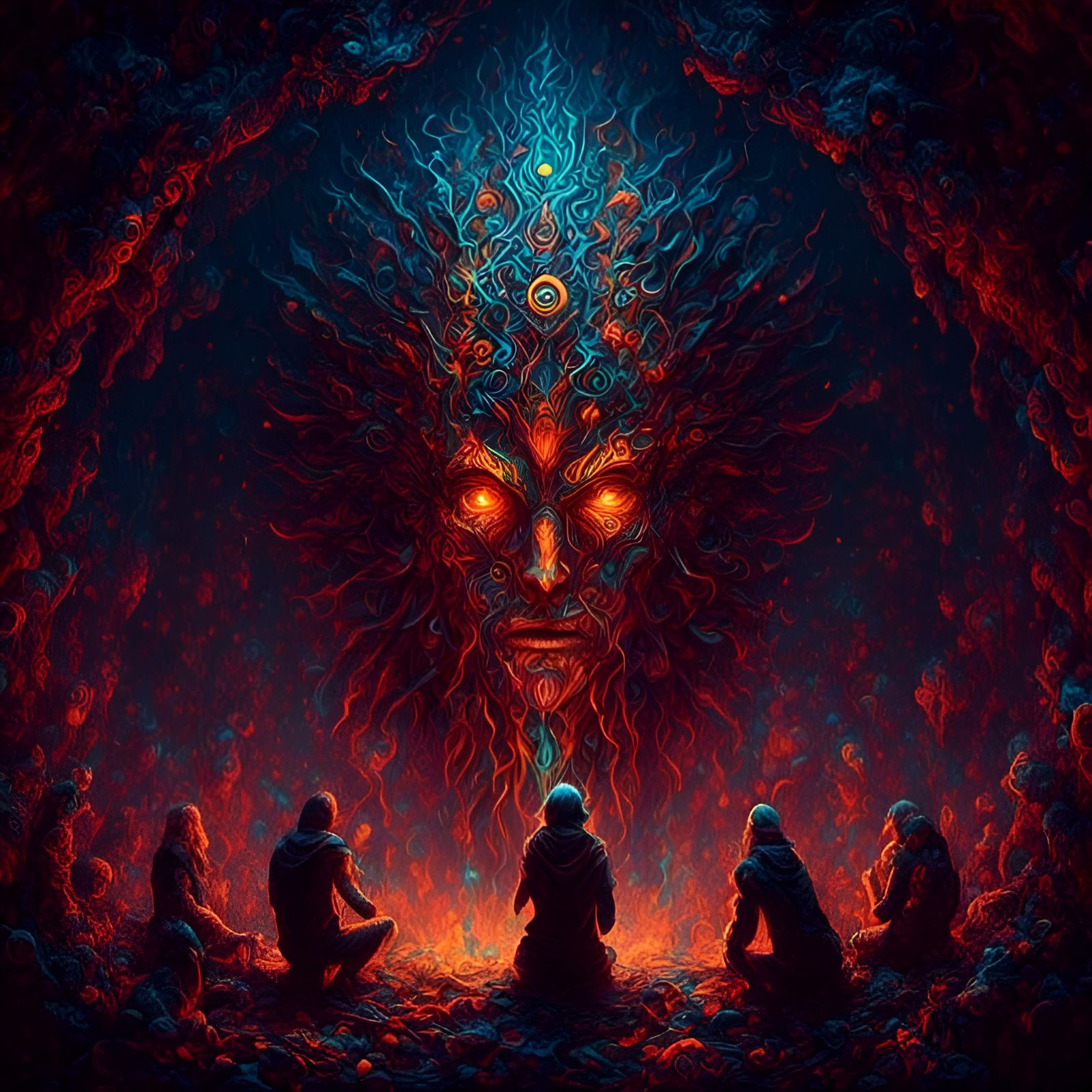 Intricate Hyperrealistic Portrait with Dramatic Lighting