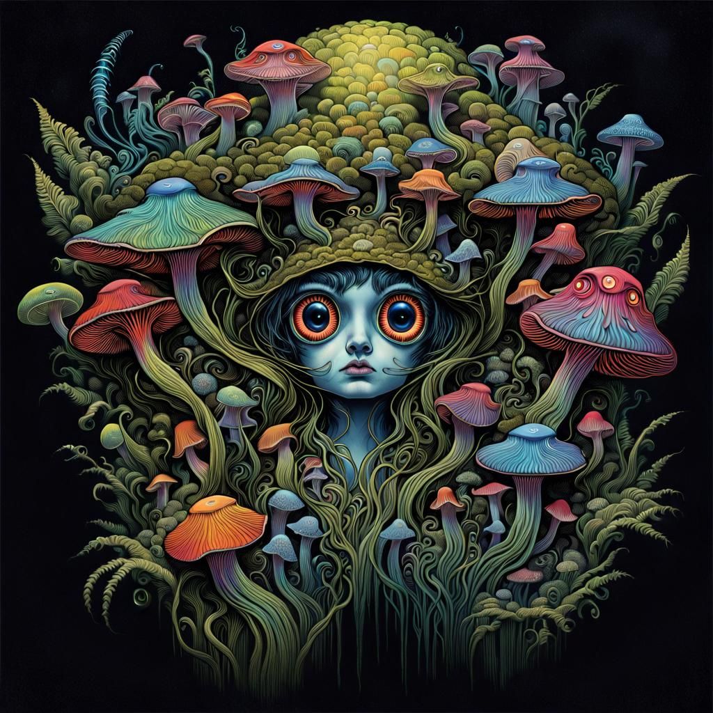 Fungi Girl 14814