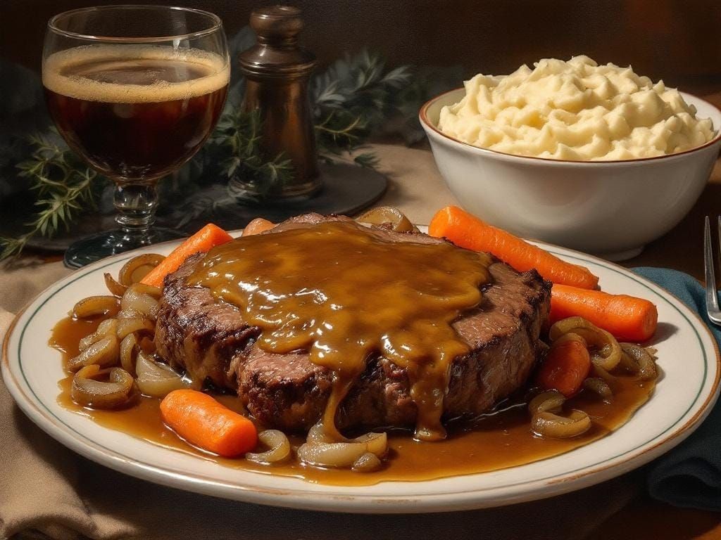 Pot Roast Still Life, Warm and Inviting