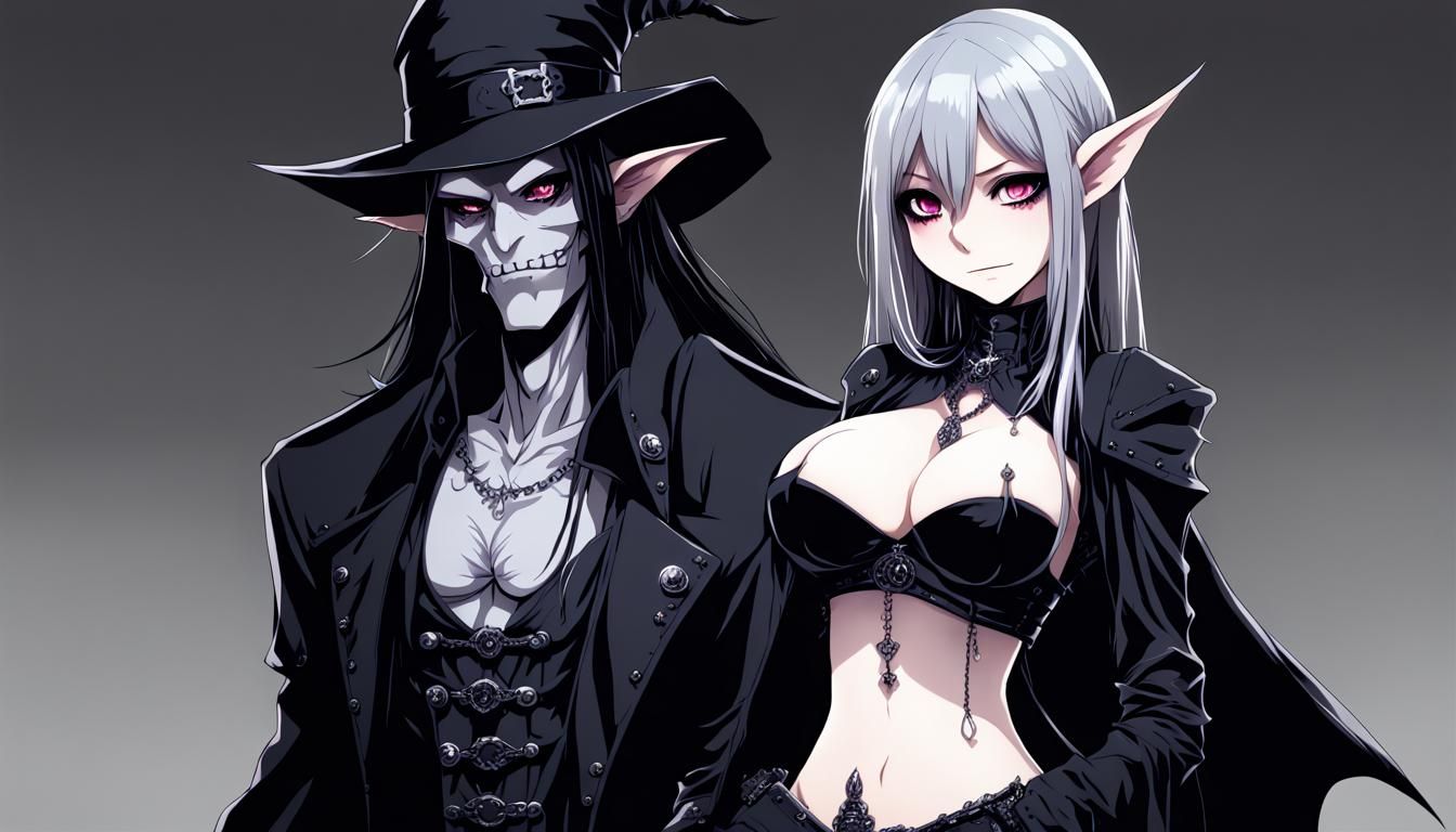 Goth Goblin Anime Manga Character