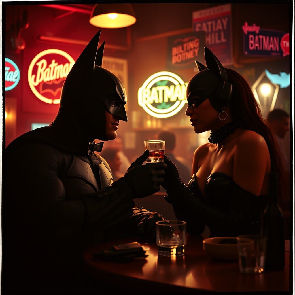 Whiskey-Sipping Vigilantes: A Moody Noir-Inspired Duo