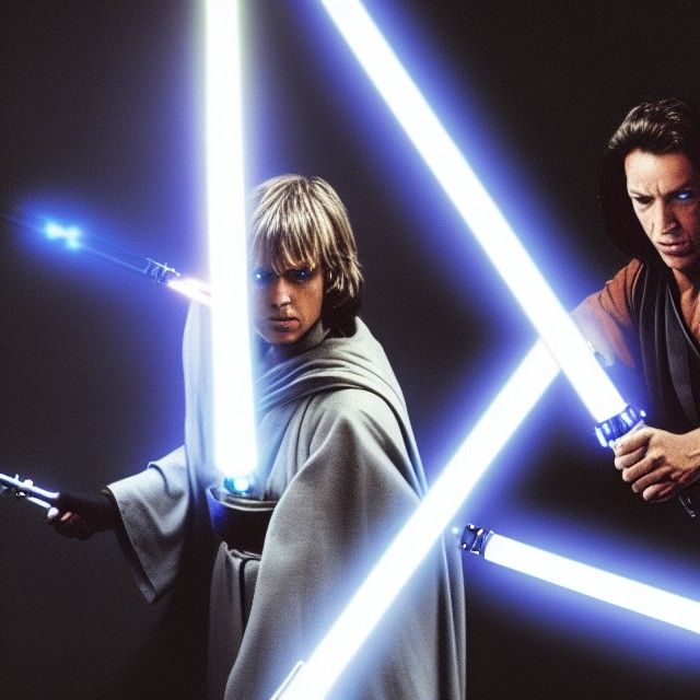 Epic Lightsaber Battle: Jedi vs. Sith Lord