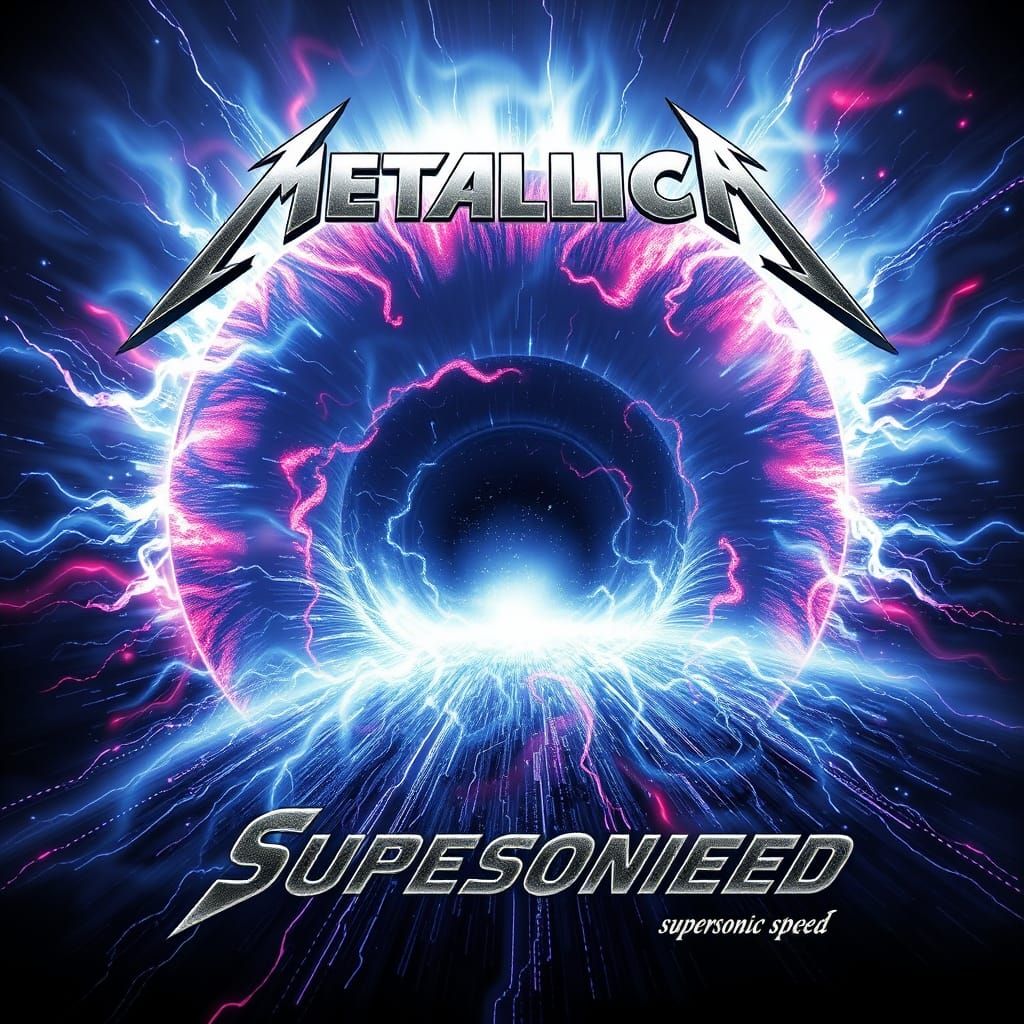 Metallica Supersonic Speed Album Cover Art