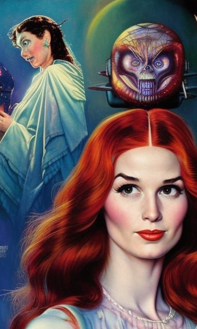 Mary Jane Watson in Conflicting Art Styles