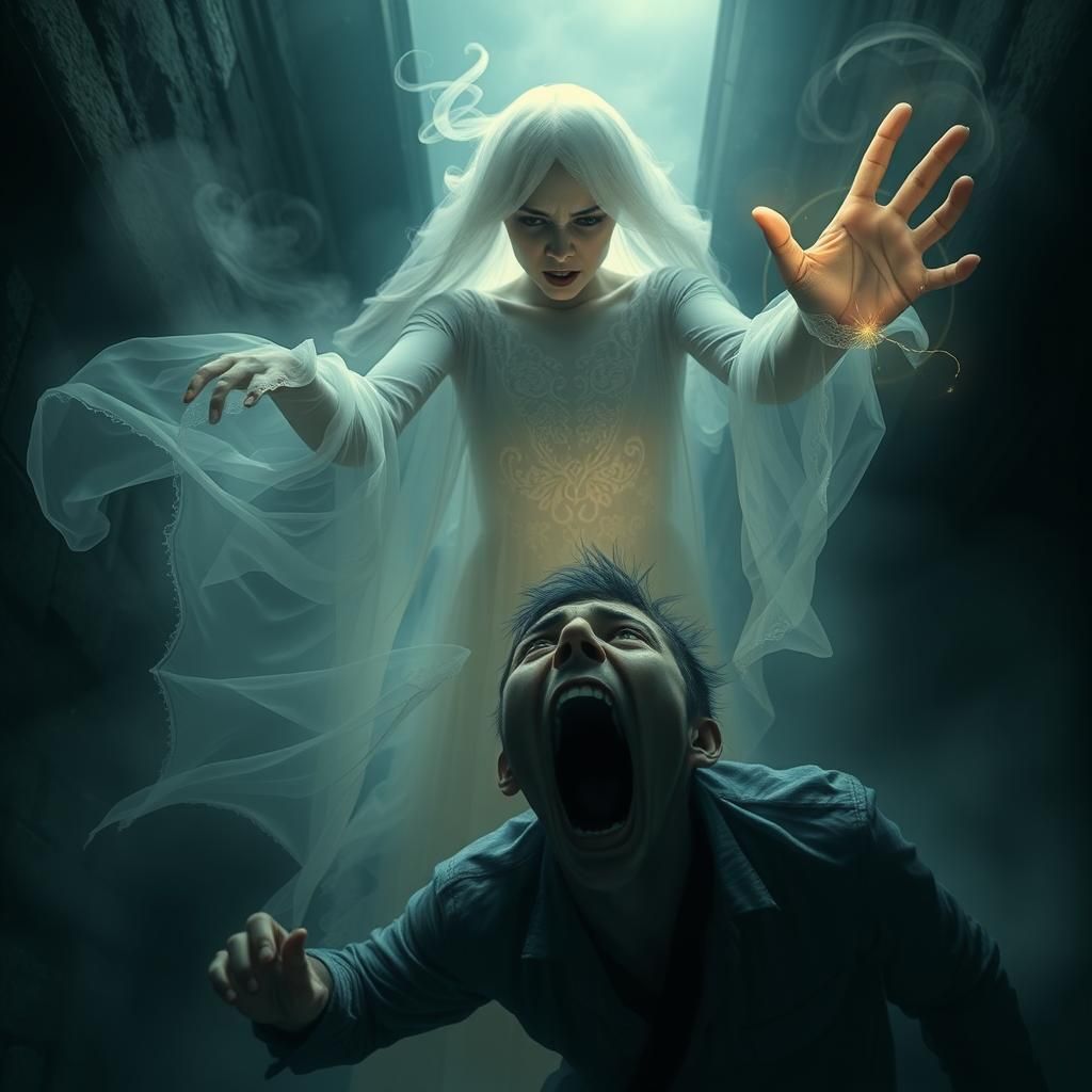 "Whispers of the Unseen: A Ghostly Plea for Justice"