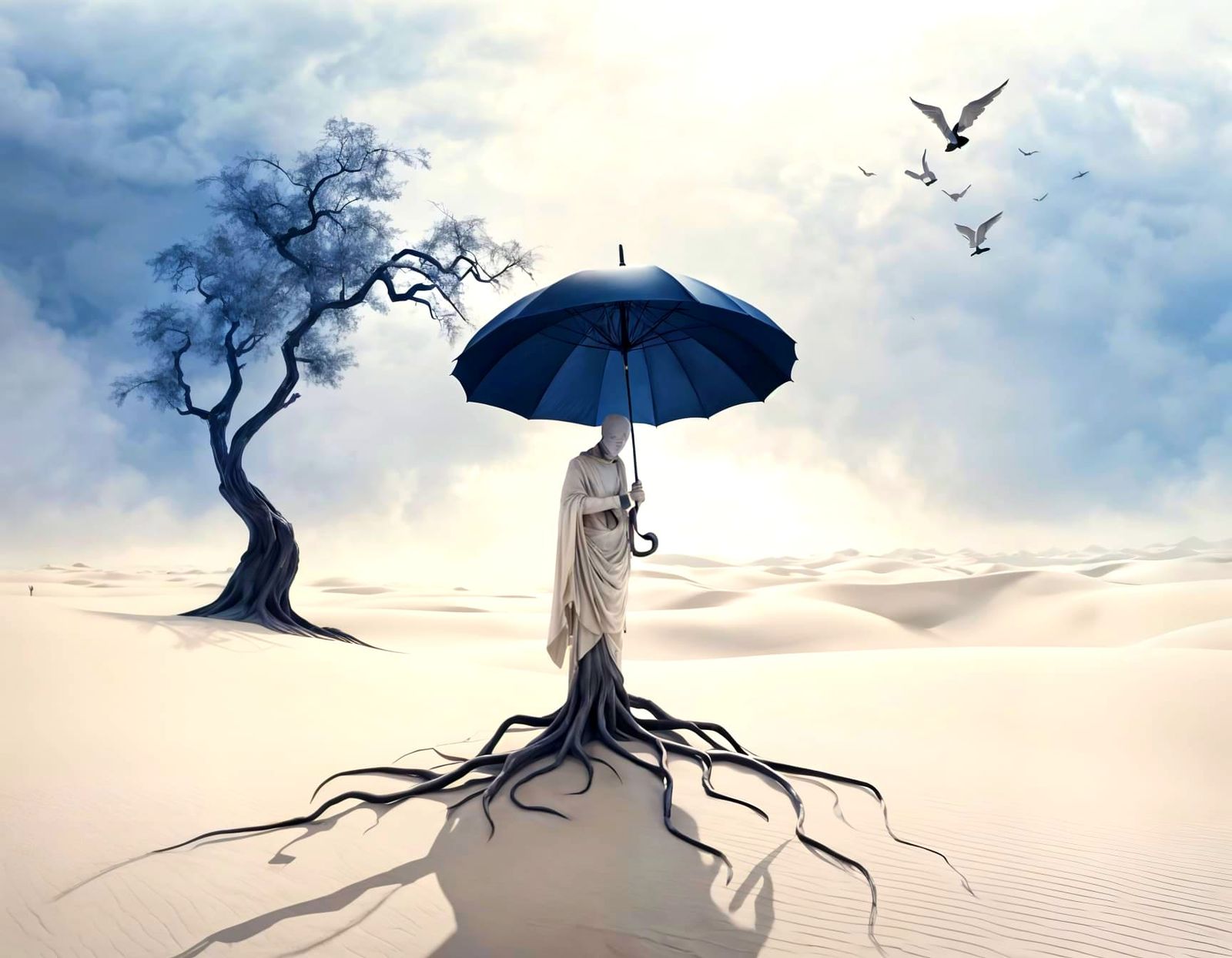 the surreal angel of transition