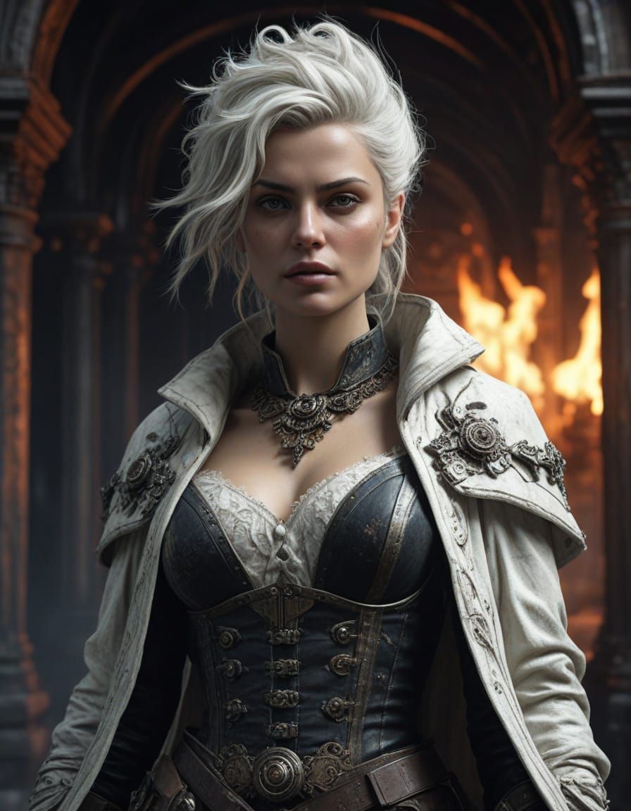 Mélanie Laurent as a Corrupted Psyker Pyromancer in Dark Got...