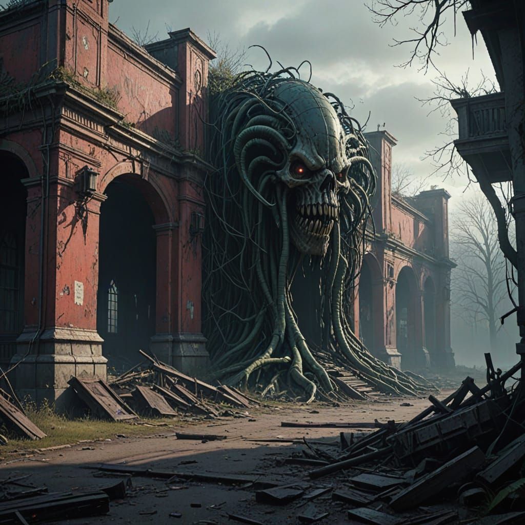Eldritch Abomination Lurks in Abandoned Elementary School Sh...
