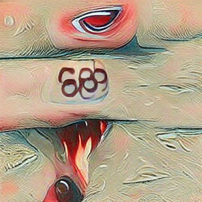 Abstract Image Generated From Empty Prompt