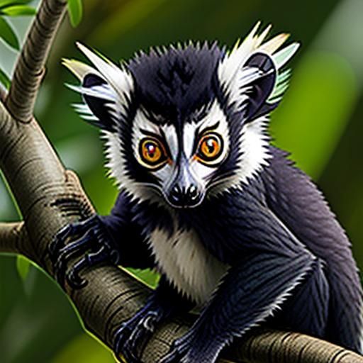 Aye-ayes and other lemurs are found in Madagascar, an island...