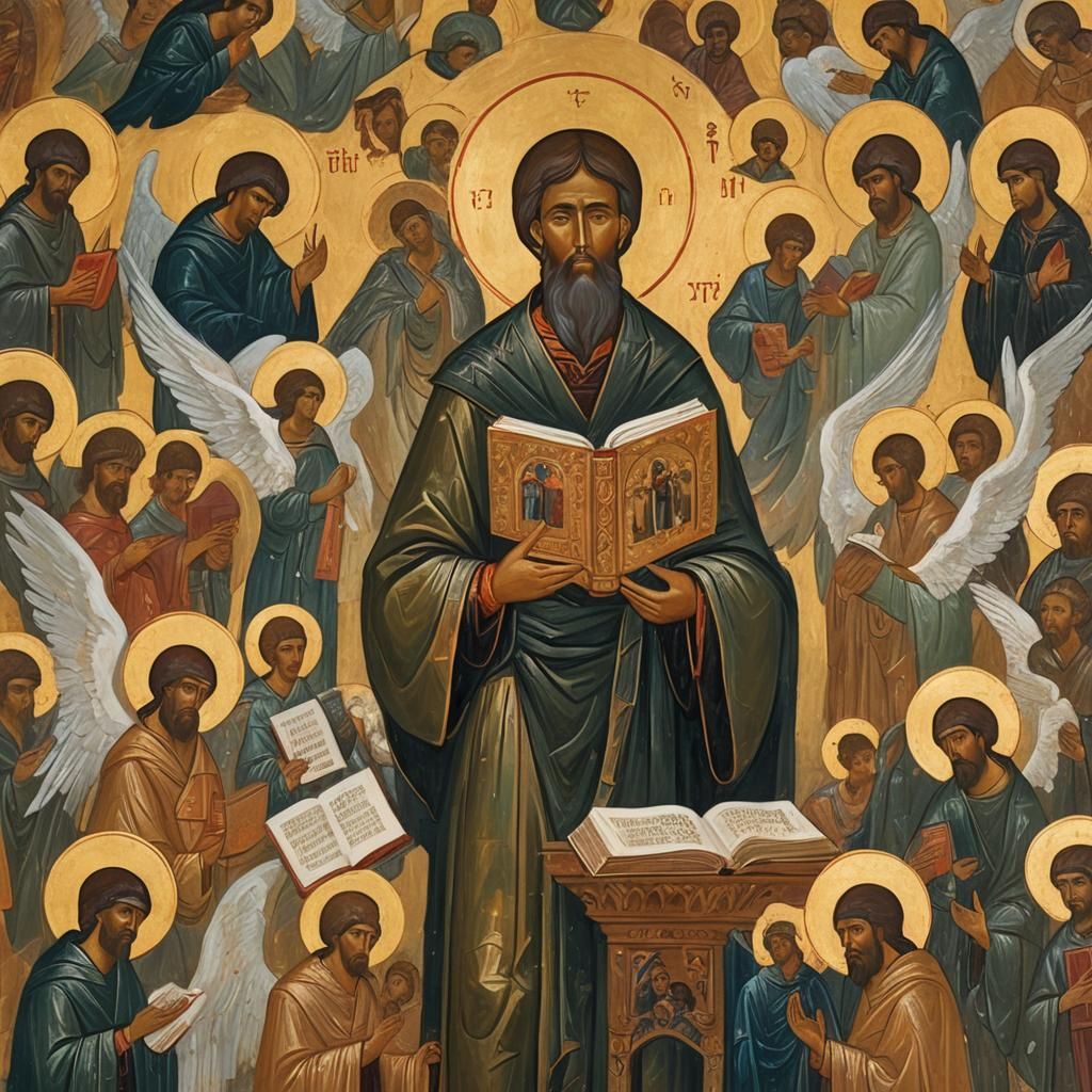 Saint Paul in Orthodox Iconography Style
