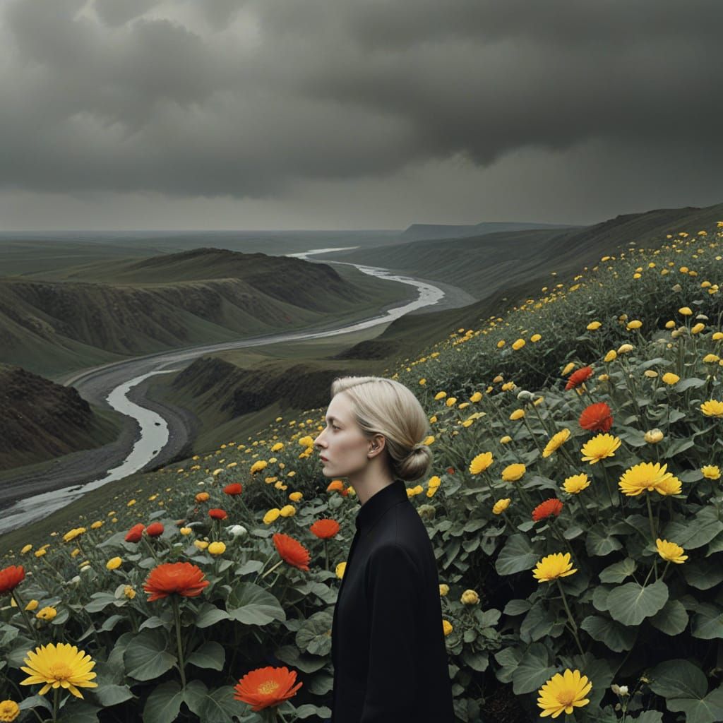 Eccentric Mixed Media Collage