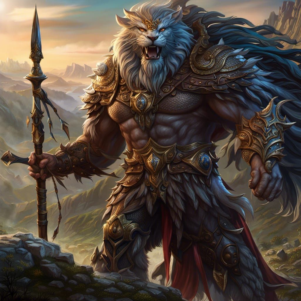 Majestic Centaur Fantasy Beast Concept Art