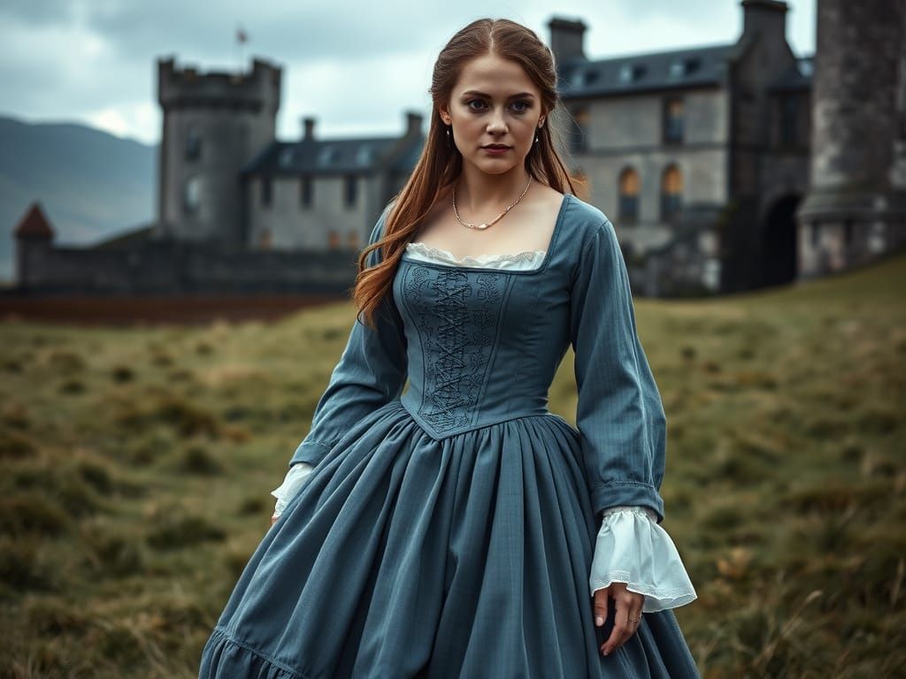 Ailidh, an 18th-century Scottish young woman