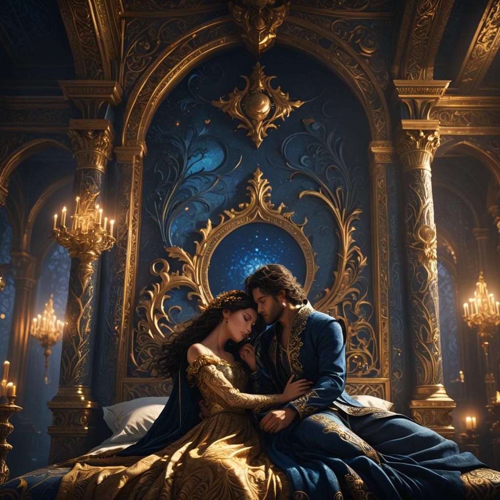 Mystical Embrace: Fantasy Art in Unreal Engine 5