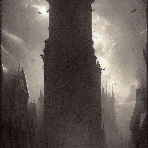 Gothic Horror School by Gustave Doré