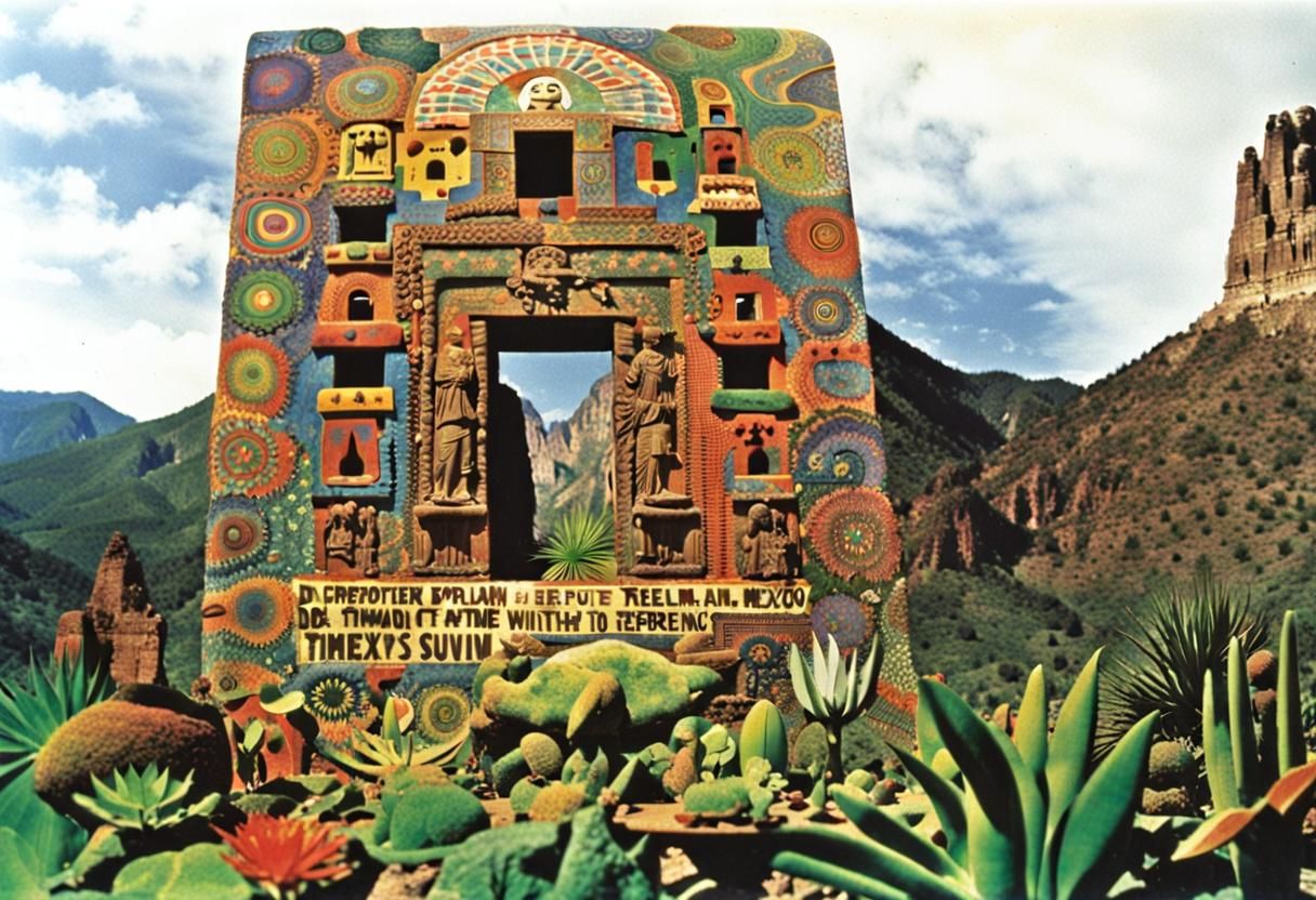 Psychedelic Mushroom at Border Control