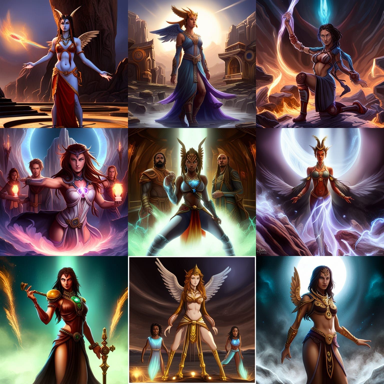 Dark Fantasy Avatar Power Ritual in Unreal Engine