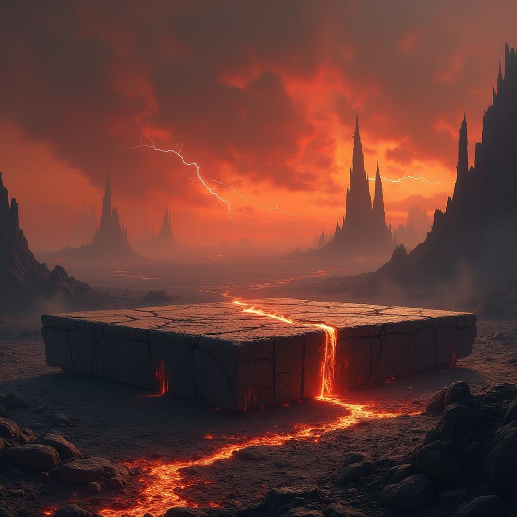 Apocalyptic Wasteland in Fierce Desolation