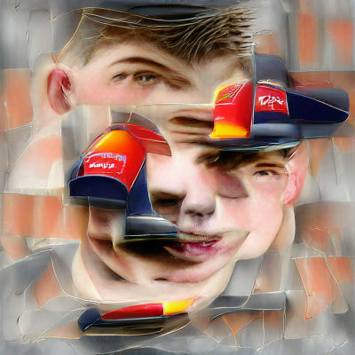 Formula 1 Driver: Max Verstappen Portrait