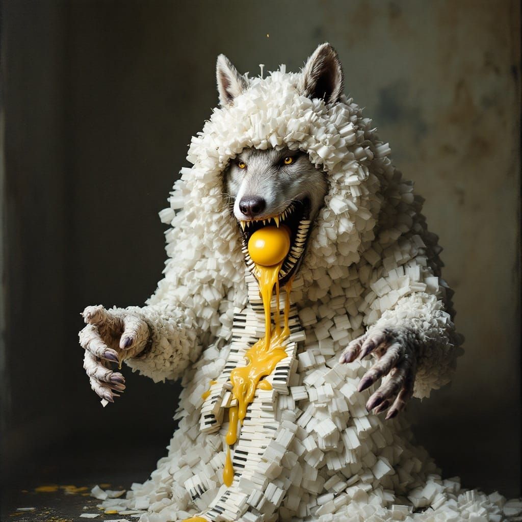 Rhhhaaa... Fresh yolk 😄😄